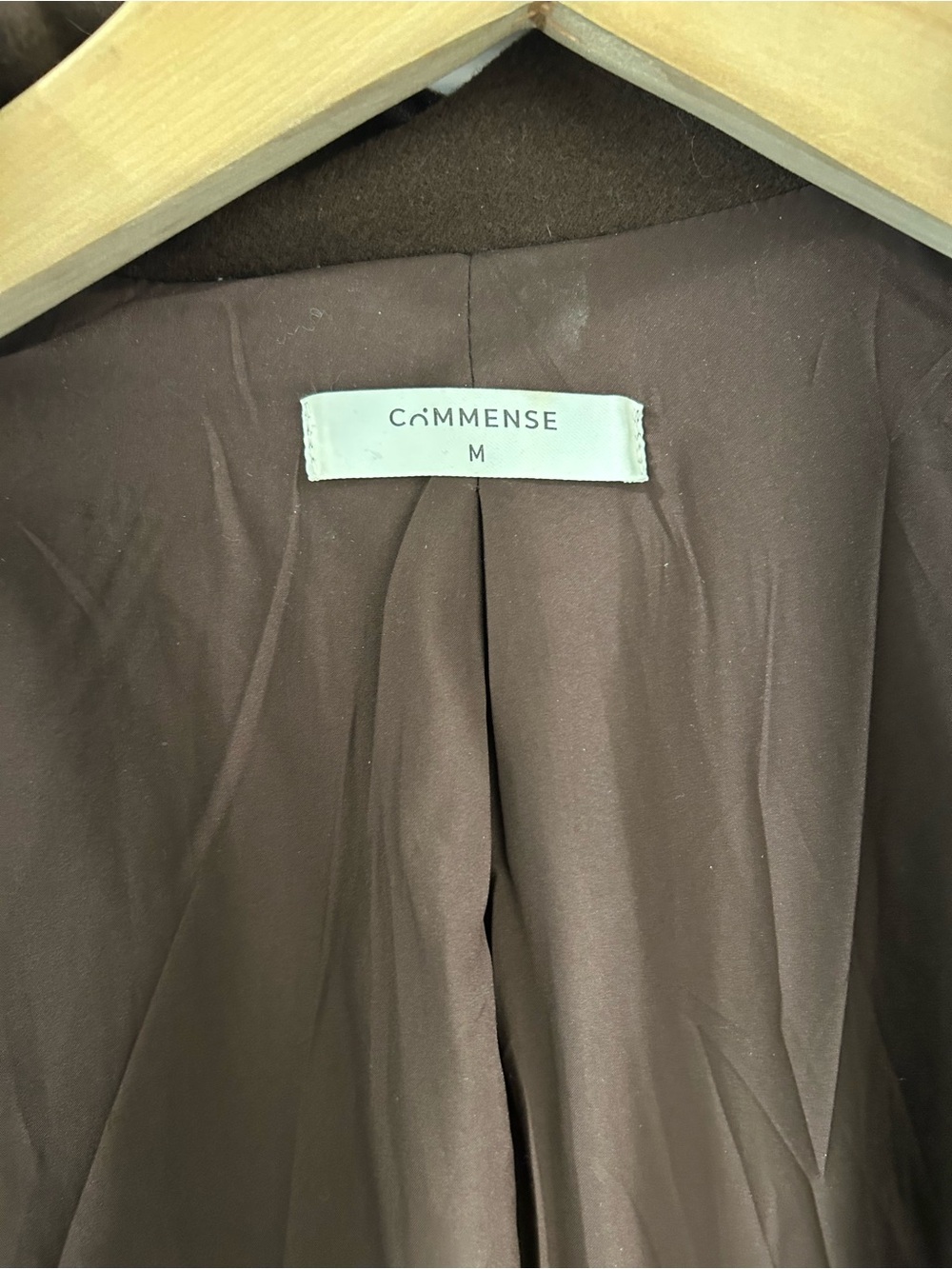 Commense Classic Brown Trench Coat - Picture 8 of 9